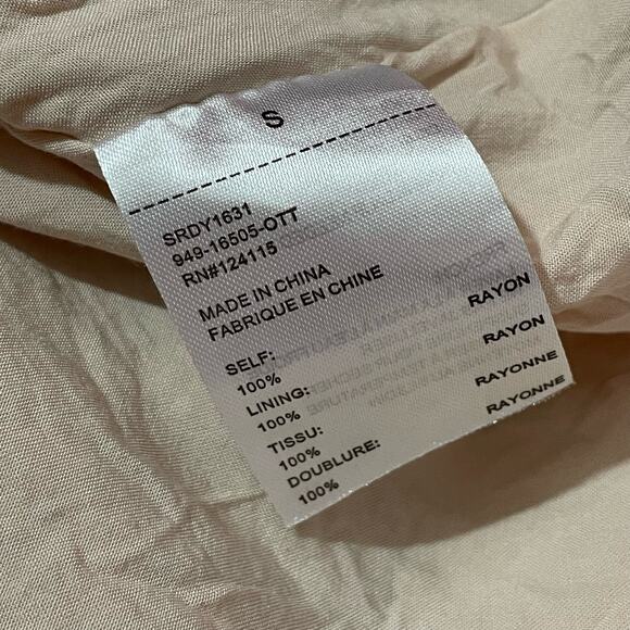 Sophie Rue Floral Puff Sleeve Mini Dress - Small - Picture 8 of 11